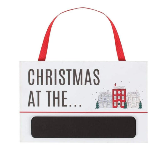Christmas At The... Sign
