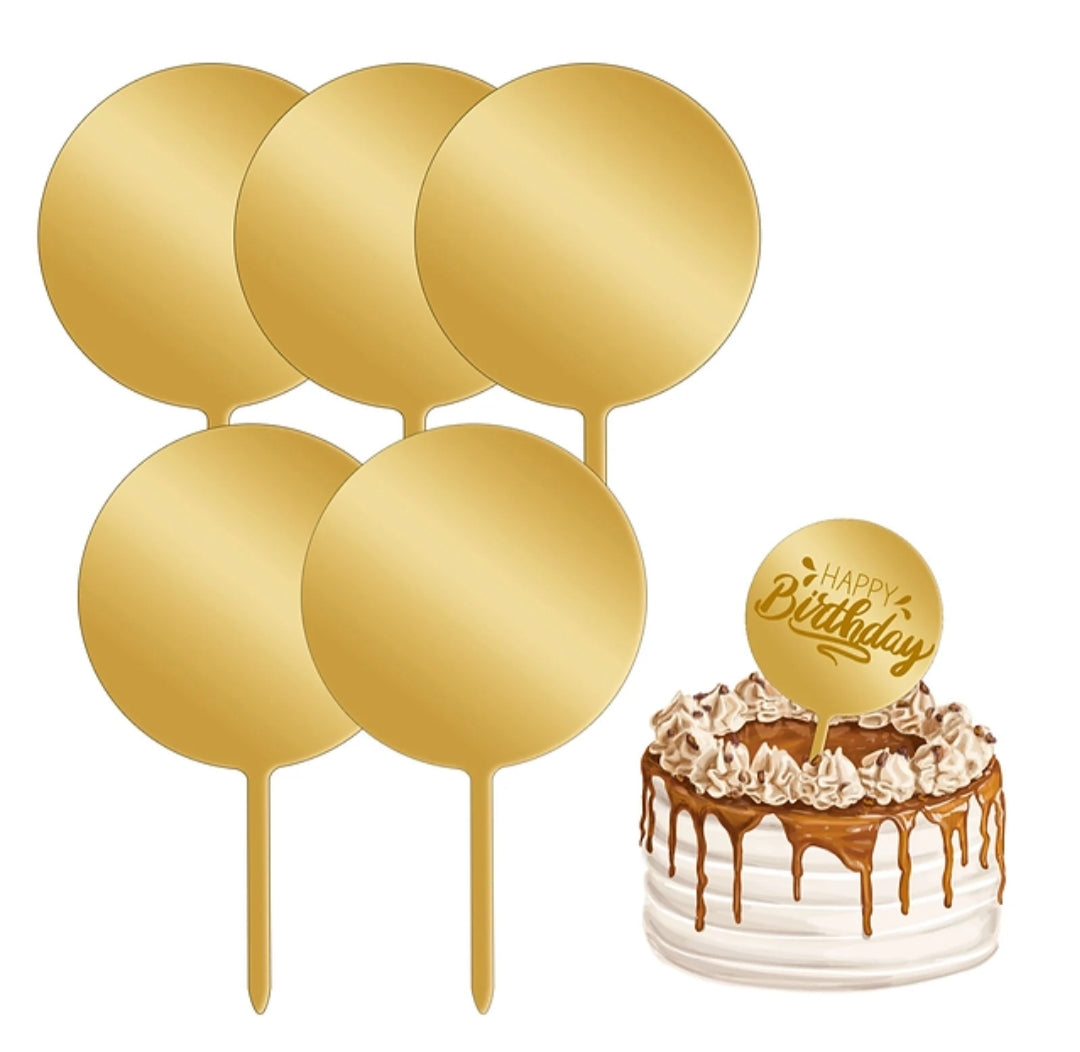 Acrylic Cake Toppers
