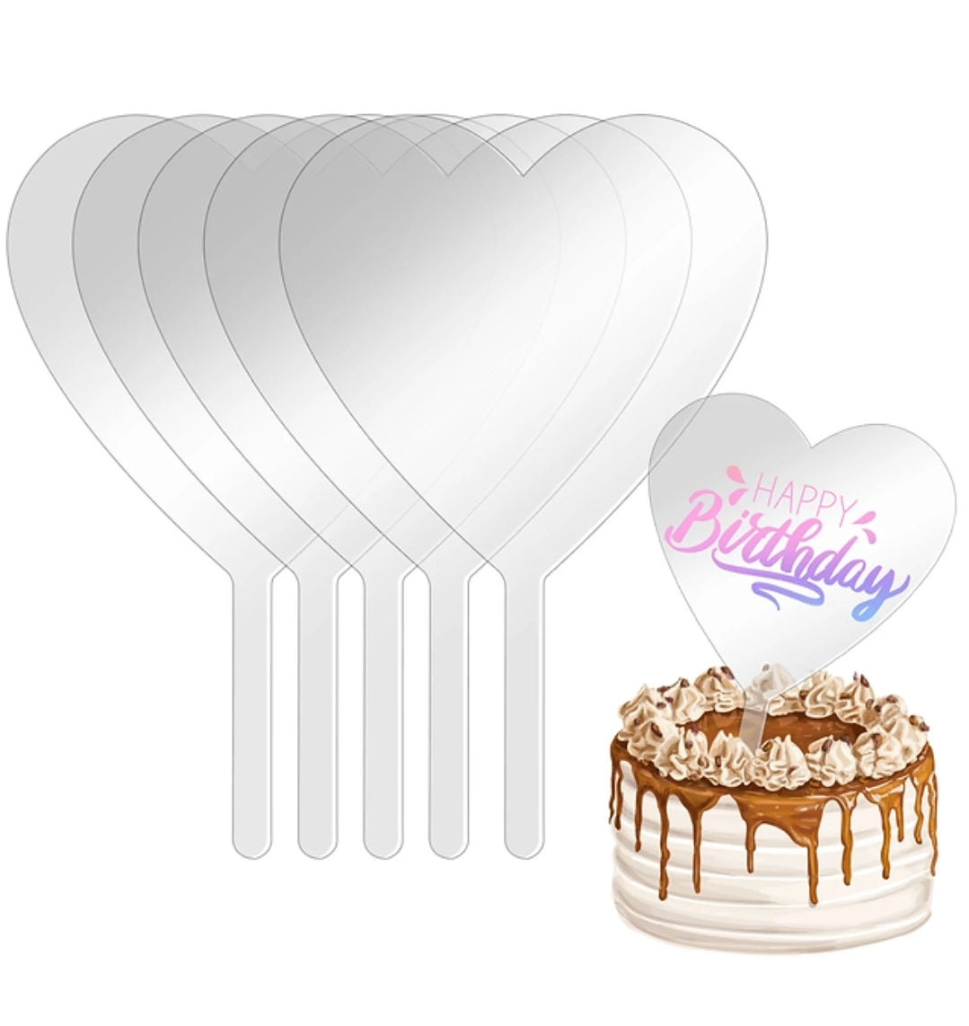Acrylic Cake Toppers
